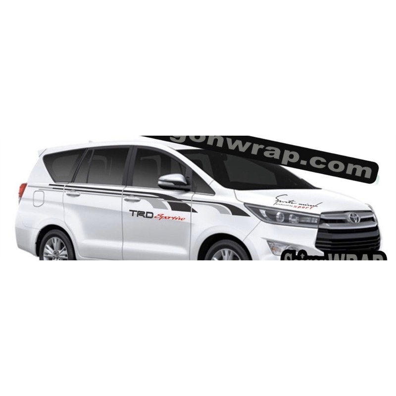Tem Dán Sườn Xe INNOVA. Chế Vô được tất cả dòng xe 7 chỗ