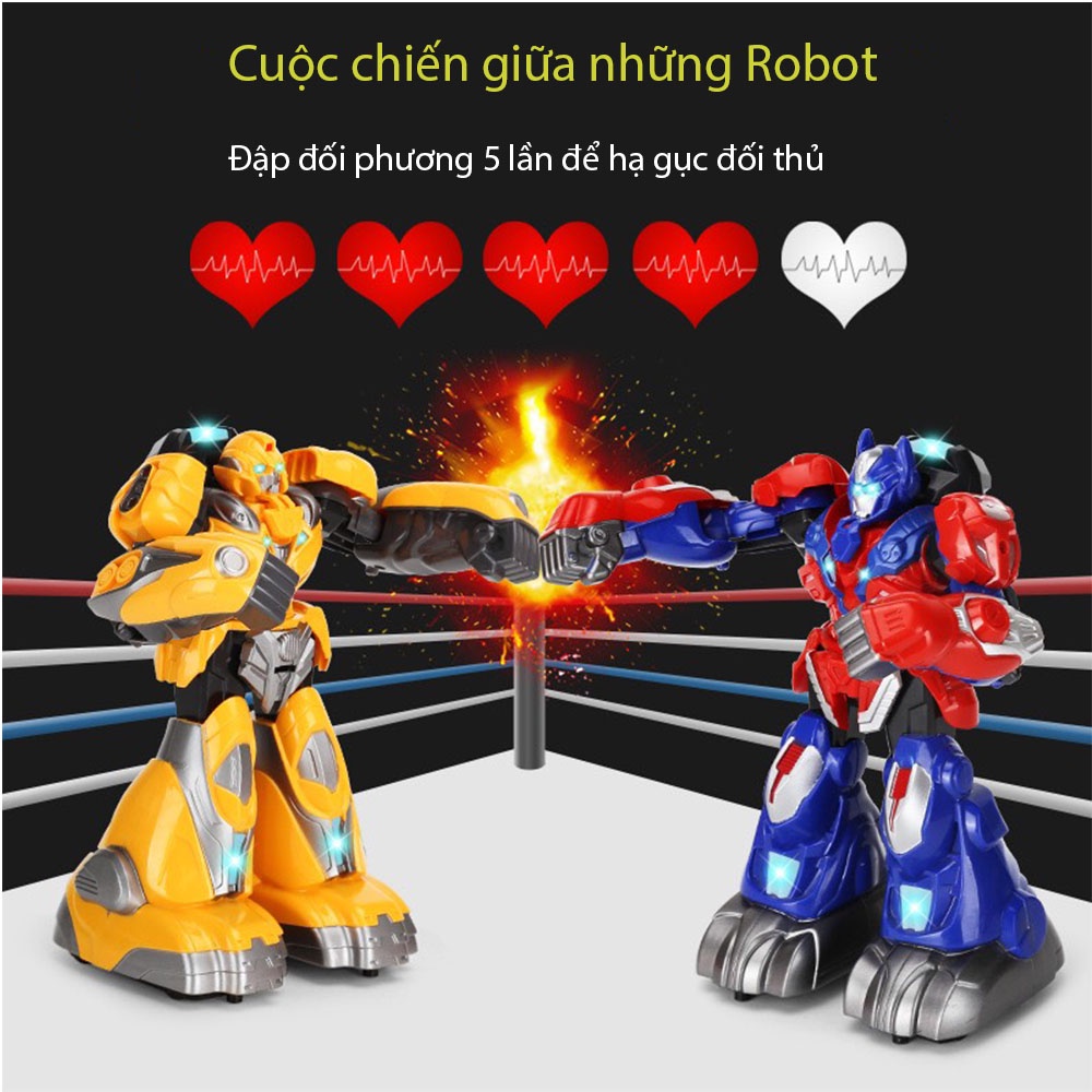 Robot Đấm Bốc Điều Khiển Từ Xa Somatosensory 2.4G, Đồ Chơi Mô Hình Robot Thông Minh Chiến Đấu Bằng tay thật