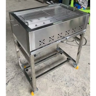 Bếp nướng than INOX siêu bền ko gỉ sét-bếp nướng cơm tấm sườn, nướng hải sản