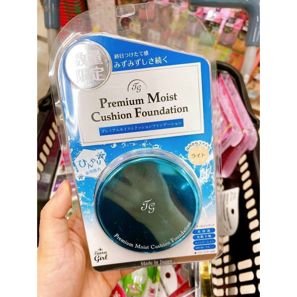 (chất lượng) Phấn Nước Tiara xanh Nhật bản ( mẫu mới)