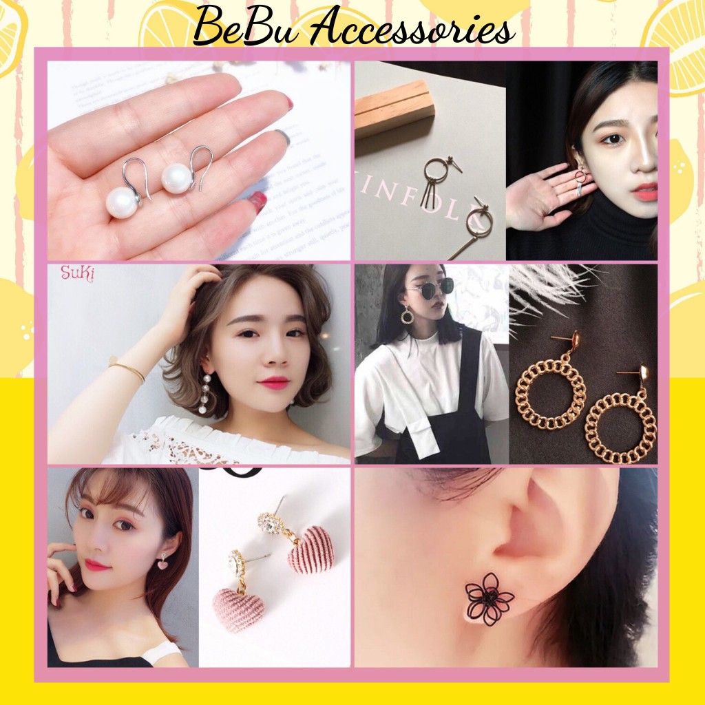 BST khuyên tai, bông tai xinh, cá tính mới nhất✨