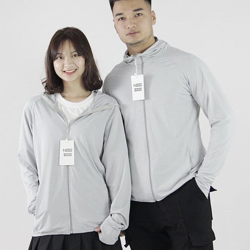 Áo khoát nắng l chống nắng Nam Nữ UNI Vải Kim Cương Thoáng Mát | BigBuy360 - bigbuy360.vn