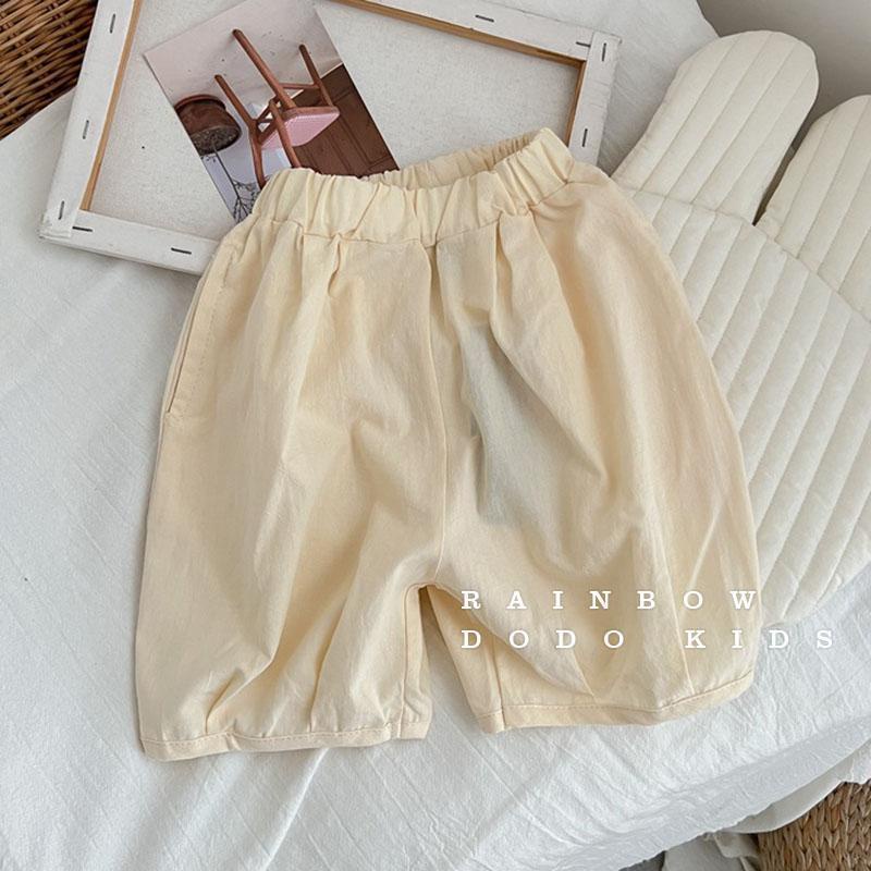 [Babycat Hàng Có Sẵn Quần Short Cotton Lanh Mỏng Phong Cách Mori Nhật Bản Thời Trang Mùa Hè Hàn Quốc Dành Cho Bé Trai Bé Gái