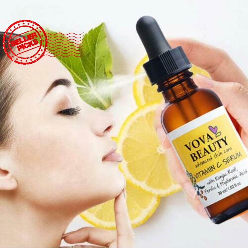 Serum Vitamin C làm trắng da loại bỏ tàn nhang se khít lỗ chân lông B2P4