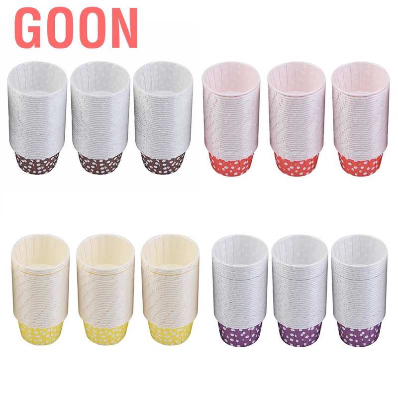Set 100 Cốc Giấy Làm Bánh Cupcake Tiện Lợi