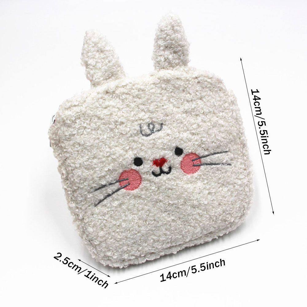 YANN1 Sanitary Pad Pouch Portable Headphone Case Coin Purse Makeup Organizer Cosmetic Bag
