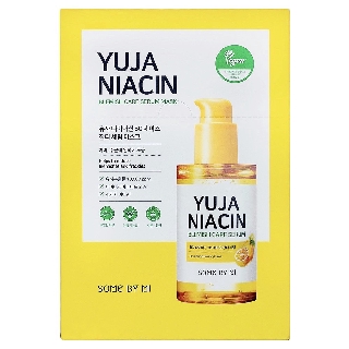 (NHẬP KHẨU CHÍNH HÃNG) Mặt Nạ Giấy Dưỡng Trắng Some By Mi Yuja Niacin Blemish Care Serum Mask