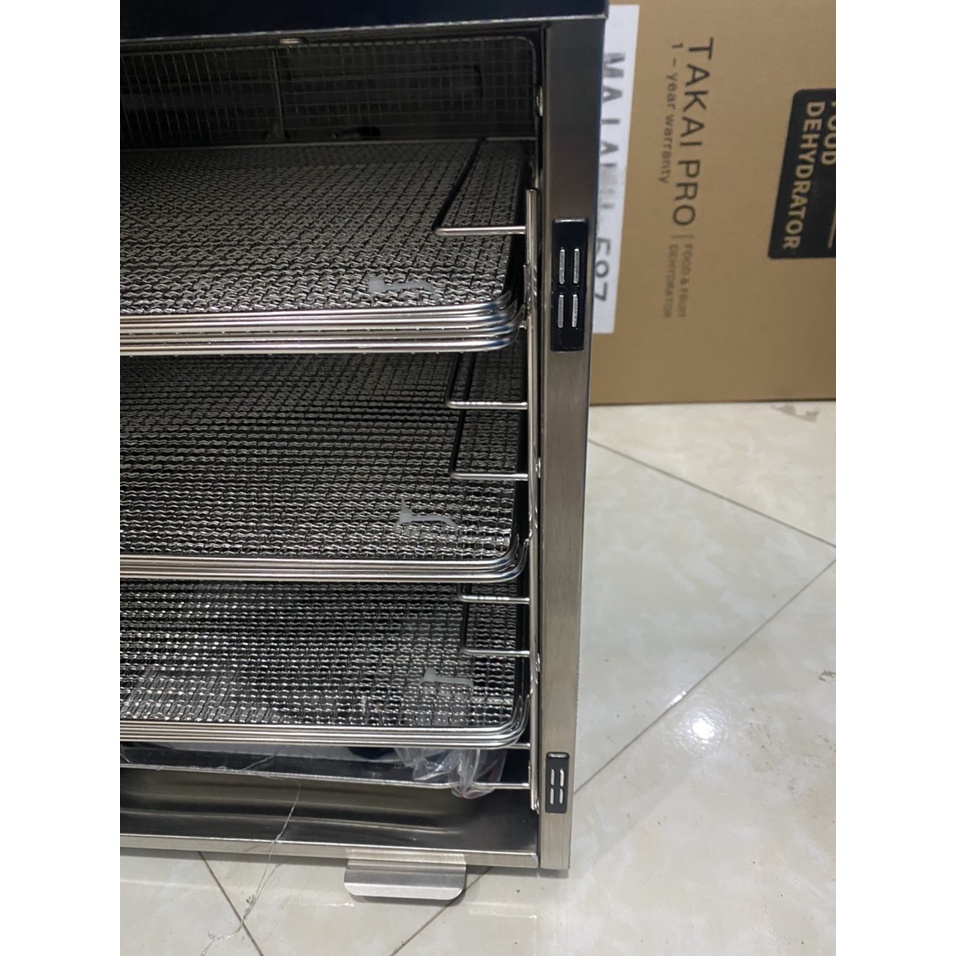 Máy sấy thực phẩm 10 khay Takaipro chính hãng Nhật Bản - Phiên bản 2022 có đèn UV diệt khuẩn- BH 1 năm