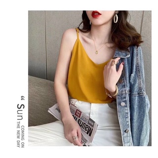 Áo 2 dây voan lụa phối đồ cực xinh