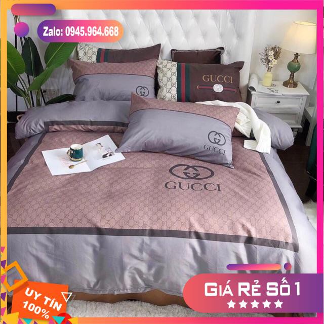 Sét chăn ga gối cotton thương hiệu cao cấp (4 món)