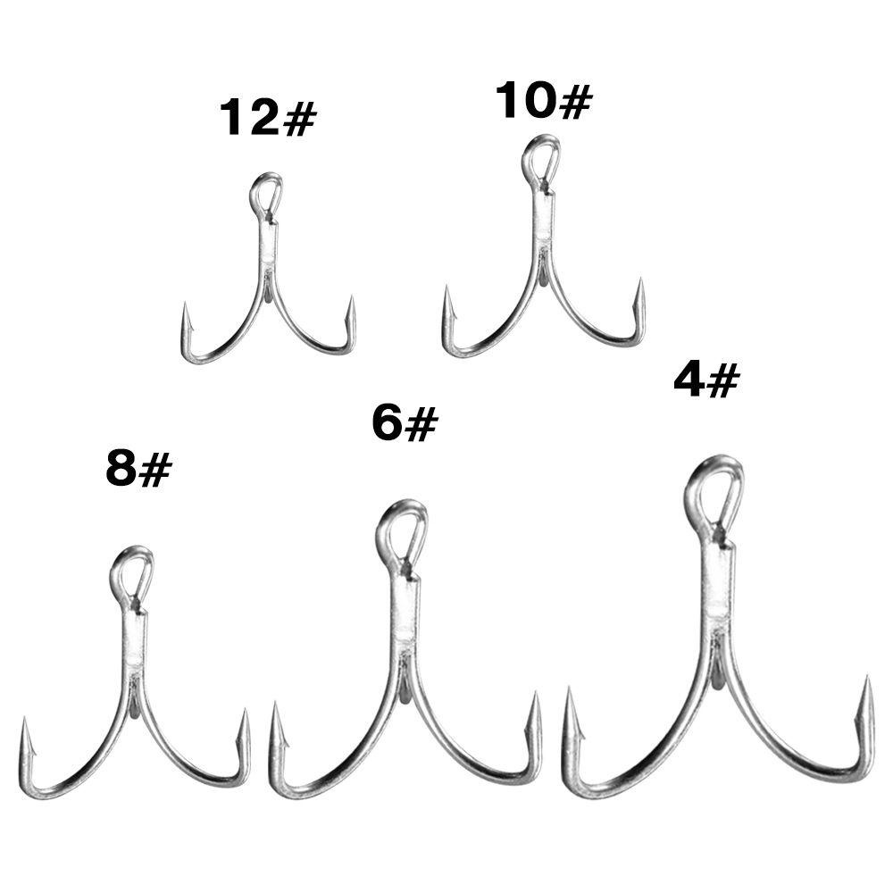 LET Set 30 Lưỡi Câu Cá Bằng Thép Các Bon Chất Lượng Cao