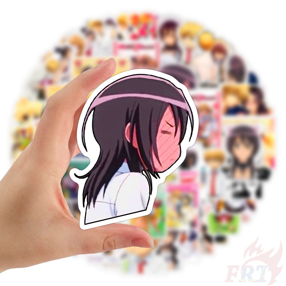 Bộ 50 Miếng Dán Họa Tiết Anime Ayuzawa Misaki Usui Takumi Trang Trí Laptop Ván Trượt Thời Trang Diy Kaichou Wa Maid-Sama! - Series 03