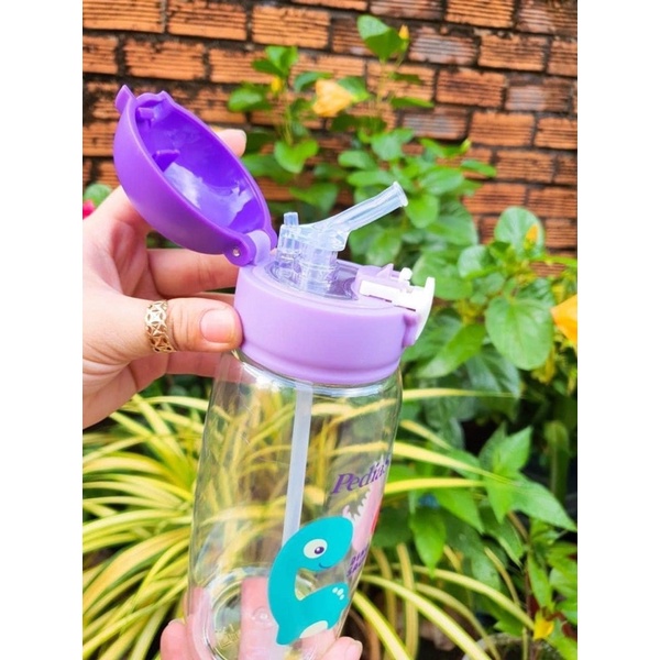 Bình đựng nước trẻ em có ống hút , dây đeo, bình INOCHI nhựa Tritan