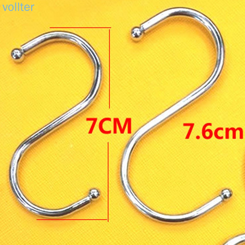 Set 5 Móc Chữ S Treo Đồ Tiện Dụng Cho Nhà Bếp