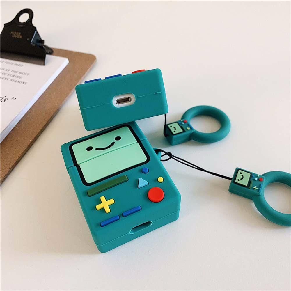 Vỏ Bảo Vệ Hộp Sạc Tai Nghe Airpods 1 2 3 pro Bằng Silicon Họa Tiết Hoạt Hình Adventure Time Dễ Thương