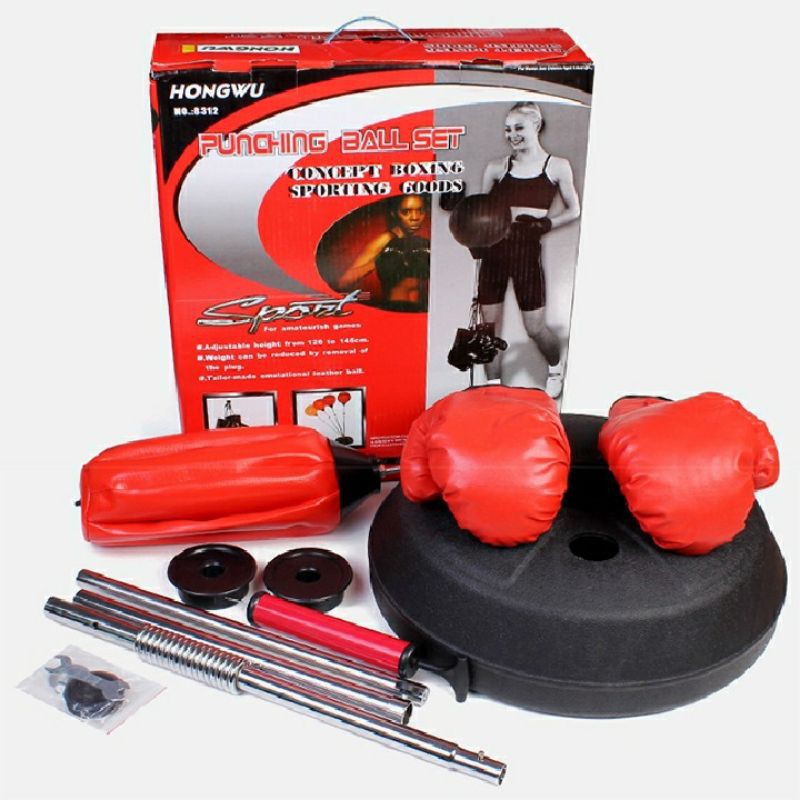 bóng đấm phản xạ đấm boxing,kickboxing,muay(trẻ em và người lớn)