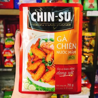 Túi Sốt Gia vị chinsu Gà Chiên nước mắm 70g đậm đà thơm ngon