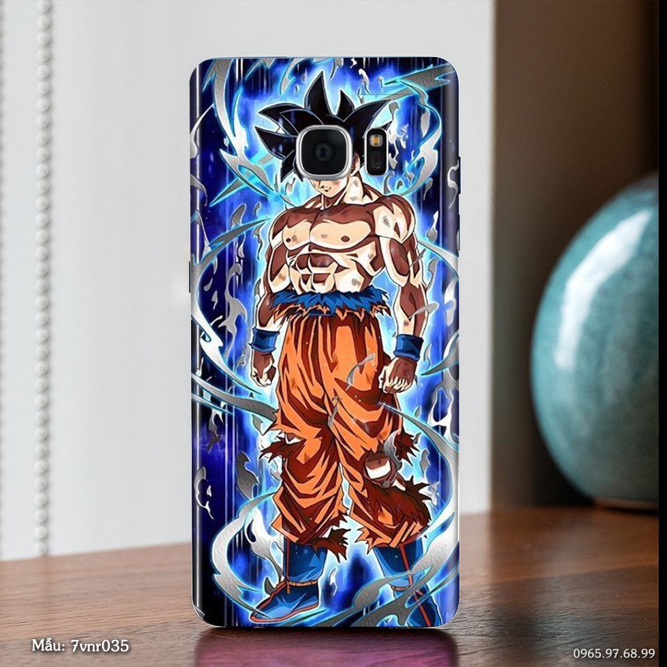 Miếng dán skin SamSung Galaxy S8 / S8 Plus  in hình Songoku Dragon ball [ Nhiều hình ]