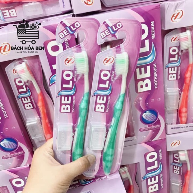 ⭐️BÀN CHẢI ĐÁNH RĂNG BELLO MỸ ⭐️
