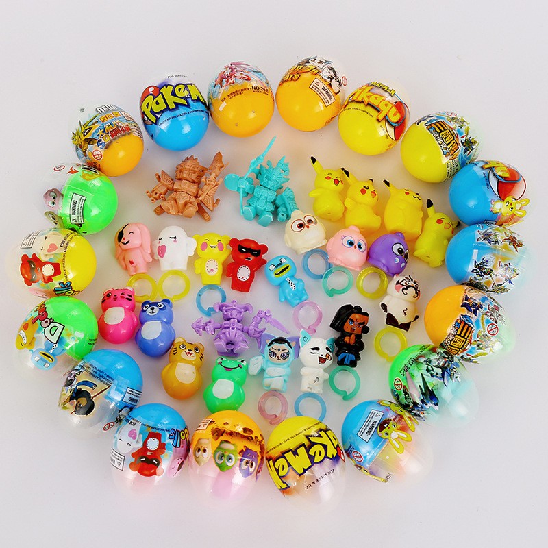 Combo Trứng pikachu & nhân vật hoạt hình