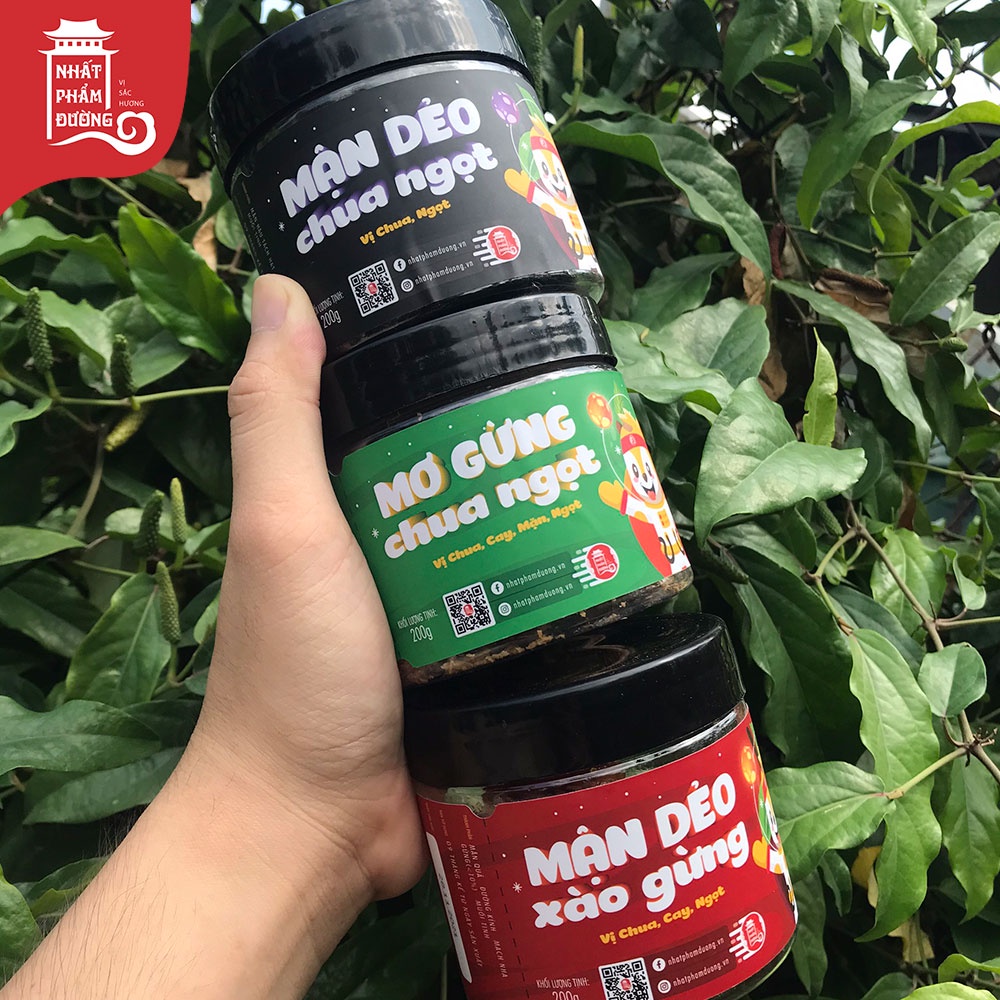 Ô mai xí muội sấu bao tử Nhất Phẩm Đường vị chua ngọt quà tặng đặc sản Hà Nội