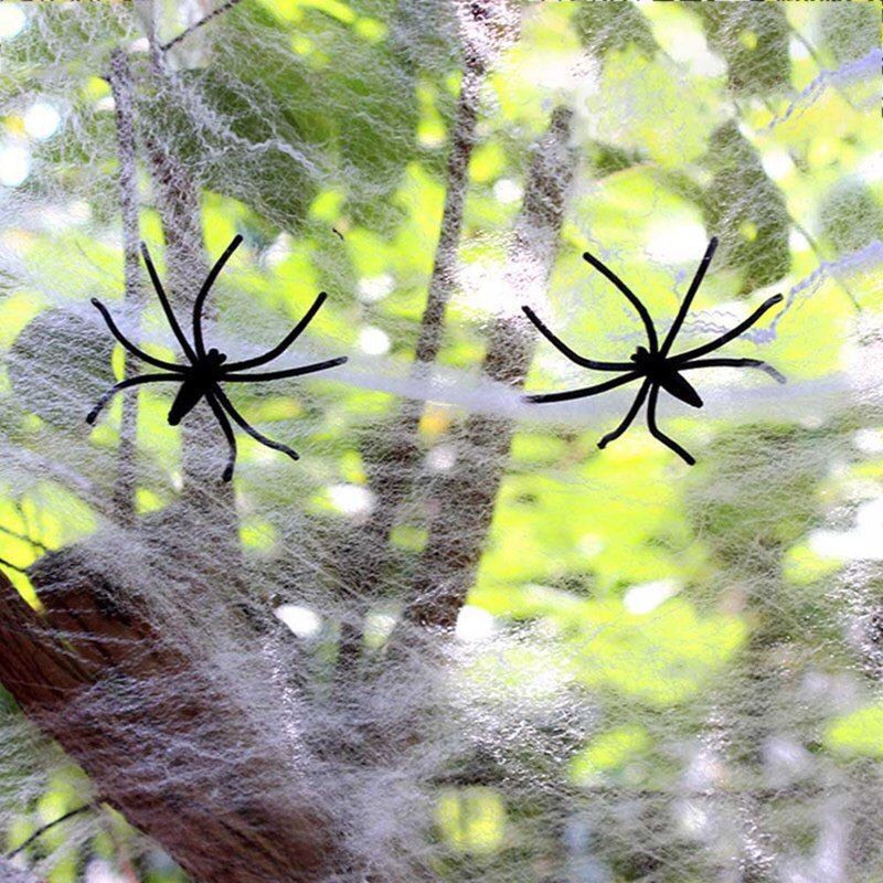 Mạng nhện,Tơ nhện trang trí decor tiệc halloween