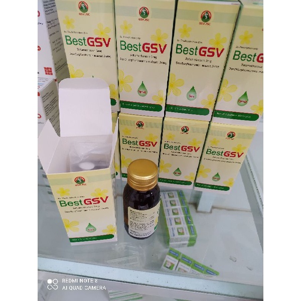 Best gsv hộp 1lọ x 60ml siro