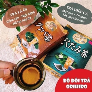 [hàng nhật] trà ổi hỗ trợ giảm cân orihiro 60 gói - giảm cân an toàn (j 3