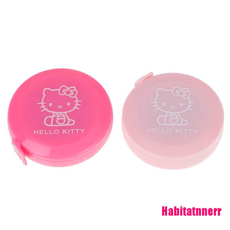 Thước Dây Hình Mèo Hello Kitty Dễ Thương Có Thể Thu Gọn Tiện Dụng Cho Gia Đình