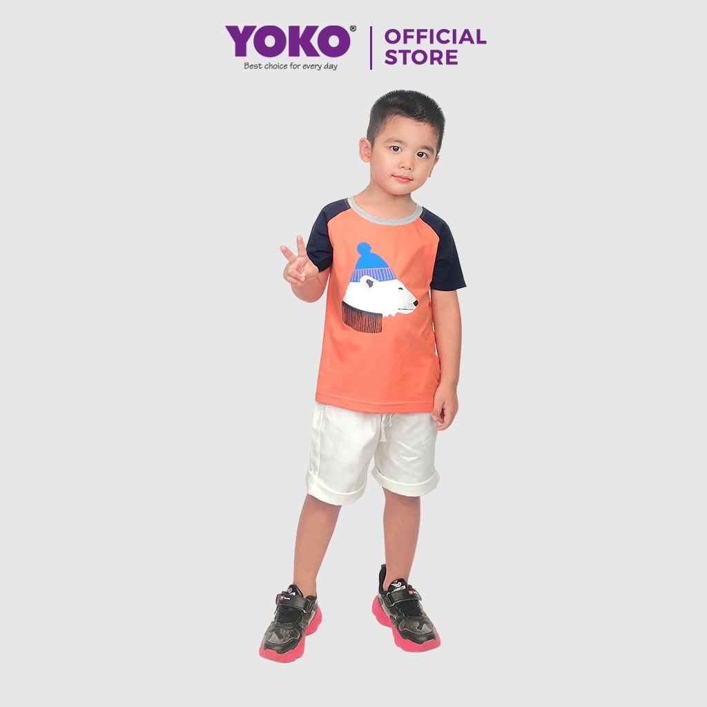 Áo Thun Tay Ngắn Bé Trai (1-9 Tuổi) YOKO KID’S FASHION 21345T