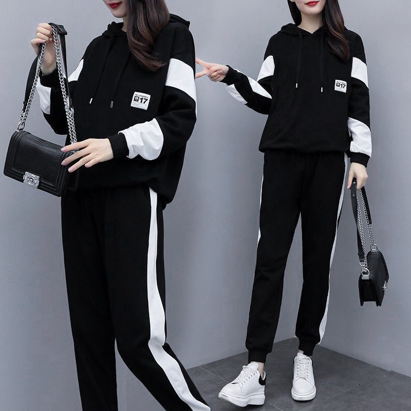 Bộ Quần áo thu đông nam nữ 💥FREESHIP💥 mã TT38  dáng thể dục thể thao hàn quốc đẹp  gồm áo khoác hoodie và quần jogger