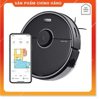 Robot Hút Bụi Lau Nhà Roborock S5 Max - Bản Quốc Tế, Full Tiếng Anh, Kết Nối Google/Alexa.