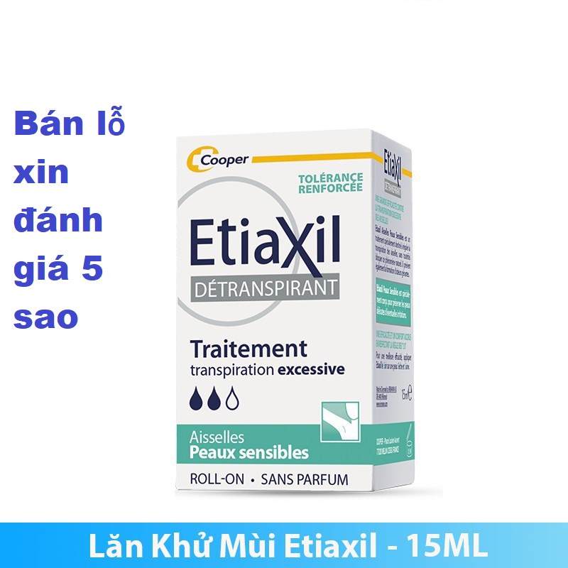 Lăn Khử Mùi Ngăn Mồ Hôi Hiệu Quả Etiaxil 15ml | BigBuy360 - bigbuy360.vn