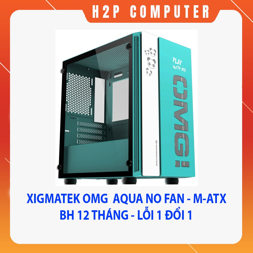 Vỏ Case Xigmatek OMG AQUA Gaming M-ATX New - Chính Hãng Mai Hoàng - Lỗi 1 đổi 1