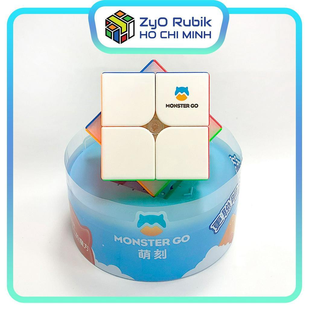 Rubik 2x2 Gan Monster Go Stickerless - Đồ chơi trí tuệ - Zyo Rubik Hồ Chí Minh