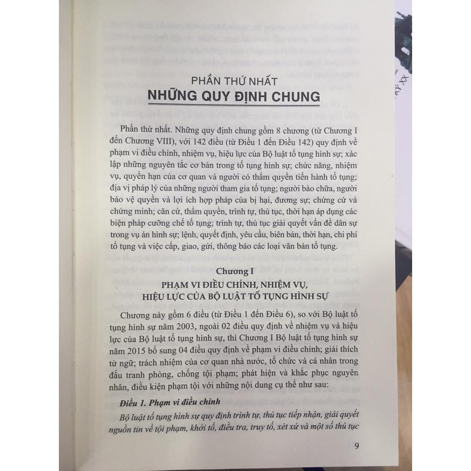 Sách - Bình luận Bộ luật tố tụng hình sự 2015  - tái bản lần thứ ba
