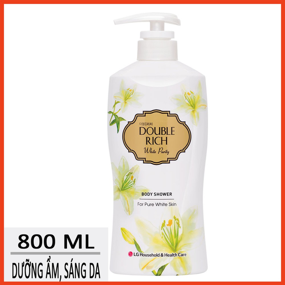 Sữa tắm Double Rich Hoa Lily 800g