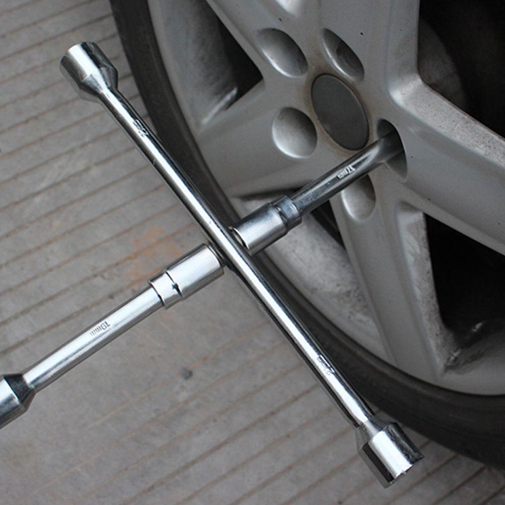 Cờ Lê Chữ Thập Bằng Thép Chrome Vanadium Có Thể Gập Lại Chuyên Dụng Tháo Gỡ Lốp Xe Hơi