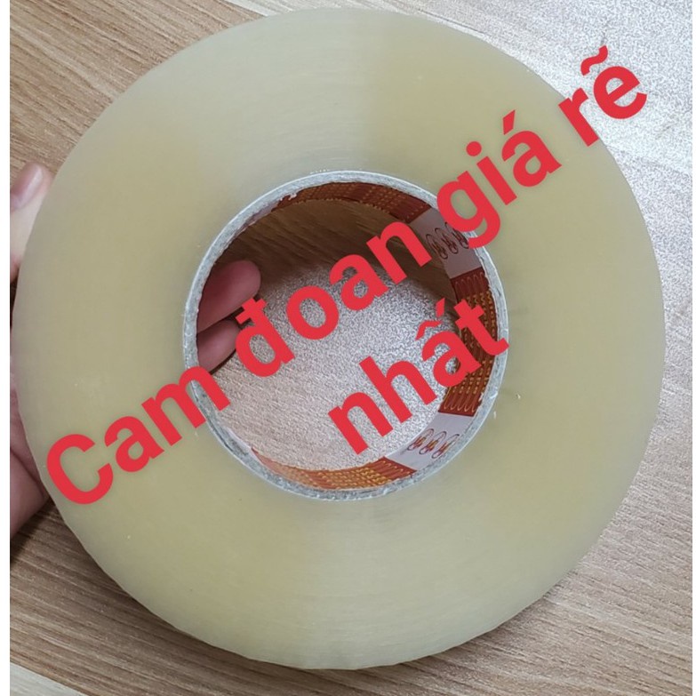 Băng keo trong suốt đóng gói hàng lớn to khổng lồ