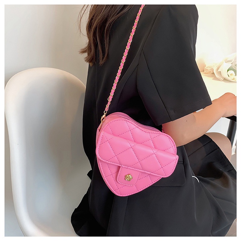 Túi Đeo Chéo Thêu Họa Tiết Hình Thoi Màu Kẹo Ngọt Thời Trang Mùa Hè 2022 Gylb1393