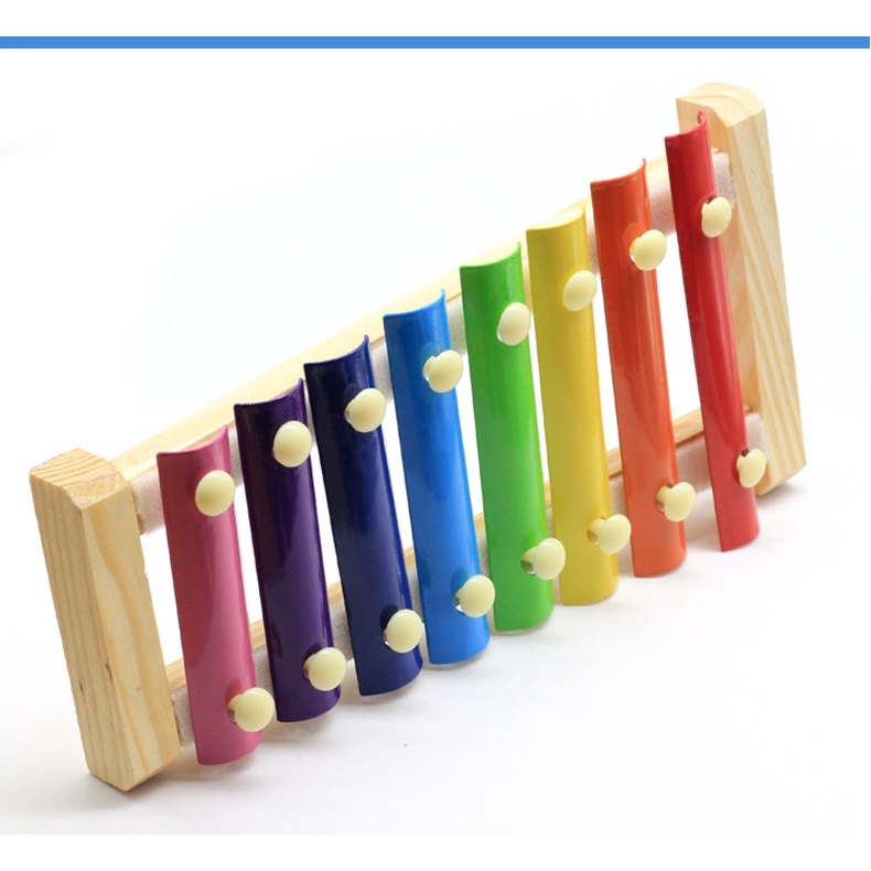 Đàn gỗ 8 quãng - Đồ chơi âm nhạc cho bé