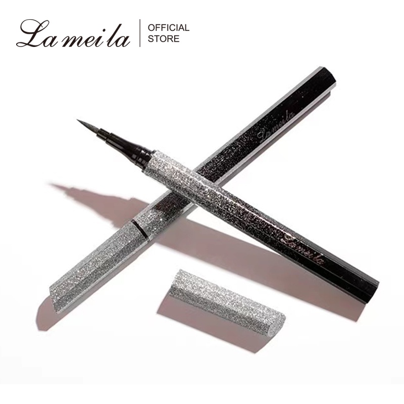 Bút Kẻ Mắt Lameila Chống Nước Lâu Trôi Thiết Kế Vỏ Ánh Sao Lấp Lánh 12.8G