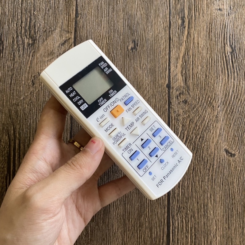 REMOTE máy lạnh PANASONIC thường, Loại e-ion