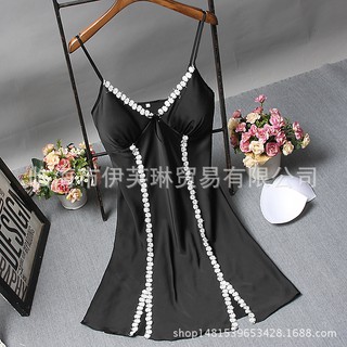 VÁY NGỦ LỤA SATIN L25