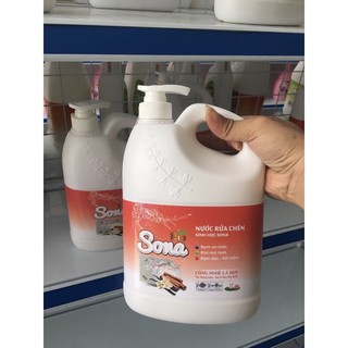 nước rửa chén sona 1kg6