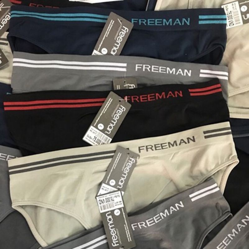 Quần lót nam dệt kim siêu co giãn chính hãng Freeman, MS 6017