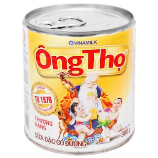 Sữa đặc có đường thương hiệu Ông Thọ trắng 380g