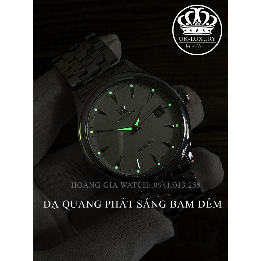 Đồng Hồ Cơ Nam Weisikai - 145D - Chống nước - Chống Xước - Bảo hành 12 tháng kèm Thẻ BH | BigBuy360 - bigbuy360.vn