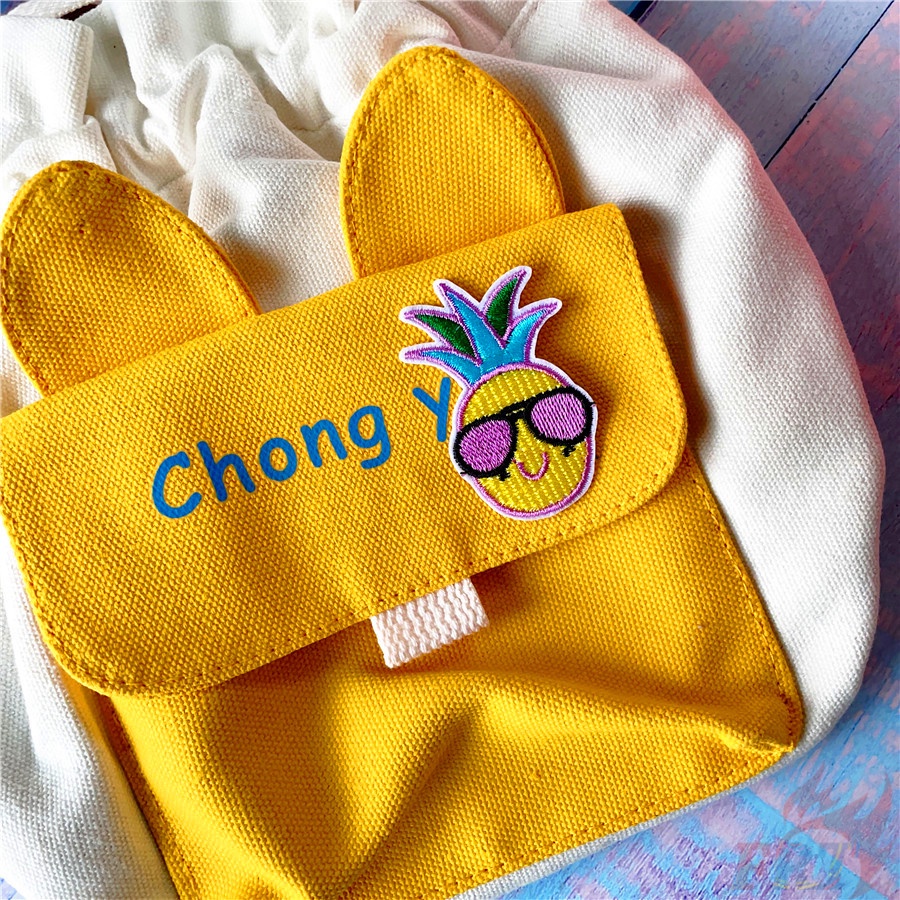 ✿ Miếng Dán Ủi Hình Trái Cây Và Rau Củ ✿ 1 Miếng Vá Thêu Hình Chuối/Dứa/Cherry/Dưa Hấu/Dưa Hấu Diy