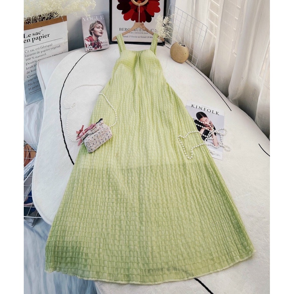 Đầm maxi suông Bigsize 55-90kg đi du lịch đi biển rất xinh